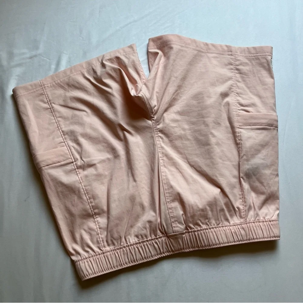 THE NORTH FACE light‎ pink mens nylon elastane belted athletic hiking shorts